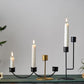 Frendorf | CandleLuxe Metall Kerzenhalter & Kandelaber | Modernes Design | In Gold & Schwarz erhältlich