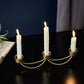 Frendorf | CandleLuxe Metall Kerzenhalter & Kandelaber | Modernes Design | In Gold & Schwarz erhältlich
