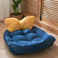 Frendorf | PurrNest Multifunktionales Plüsch Katzenbett | Katzenmatte & Schlafplatz | Bequem & Kuschelig | Modernes Design