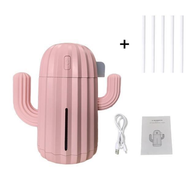 Frendorf | CactusAir Mini LED USB Luftbefeuchter | Kompakt & Stilvoll | Ideal für Zuhause & Büro