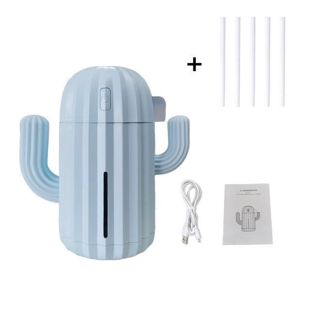 Frendorf | CactusAir Mini LED USB Luftbefeuchter | Kompakt & Stilvoll | Ideal für Zuhause & Büro