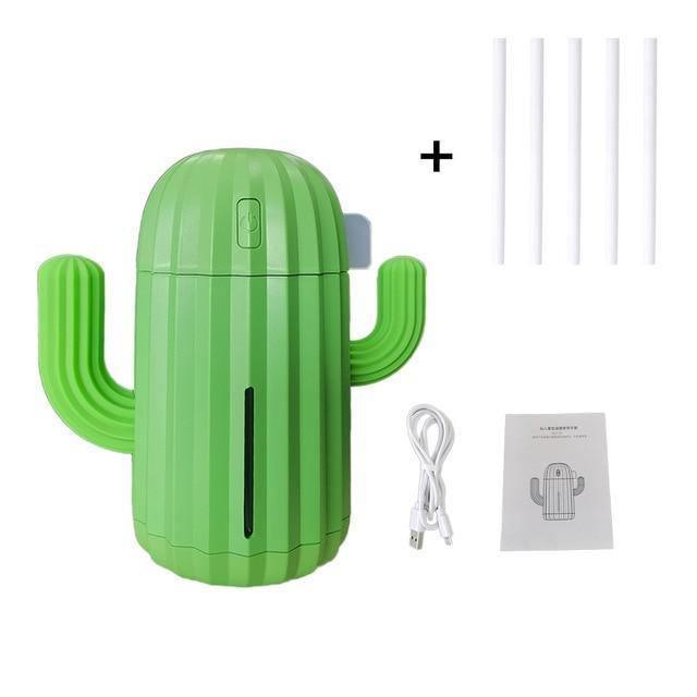 Frendorf | CactusAir Mini LED USB Luftbefeuchter | Kompakt & Stilvoll | Ideal für Zuhause & Büro