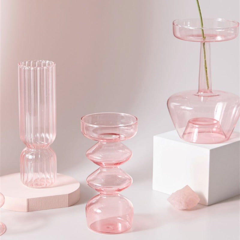 Frendorf | GlassAura - Elegante handgefertigte Glaslichtehalter und Vasen