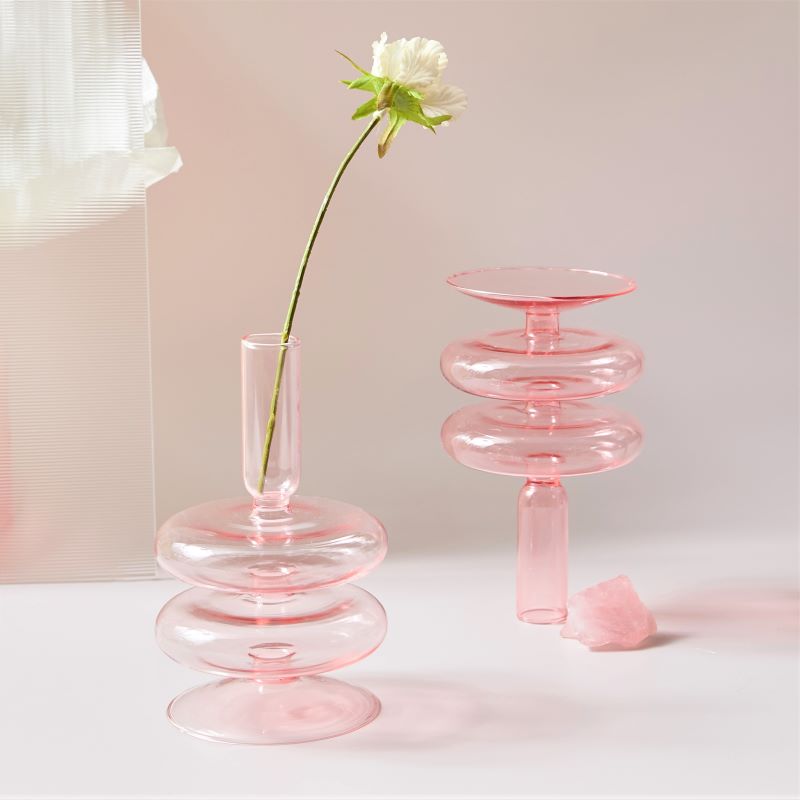 Frendorf | GlassAura - Elegante handgefertigte Glaslichtehalter und Vasen