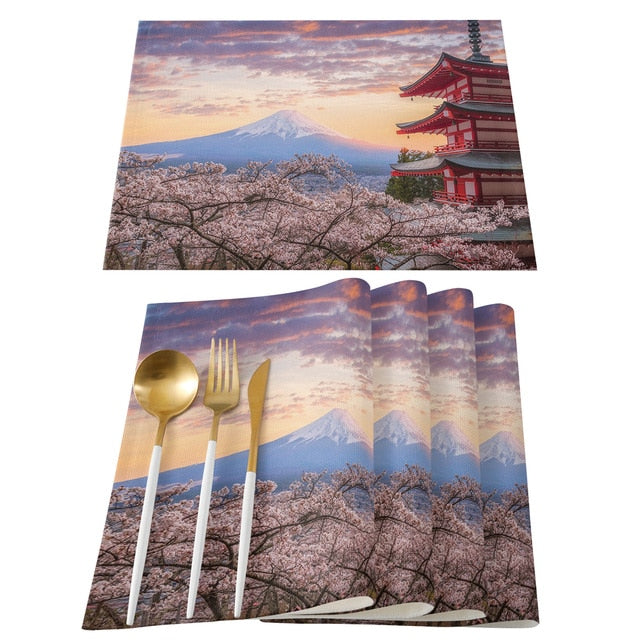 Tischsets Set Aoi