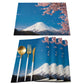 Tischsets Set Aoi