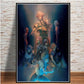 Mystical New Age Anime Video Game - Leinwand Wandkunst Gemälde
