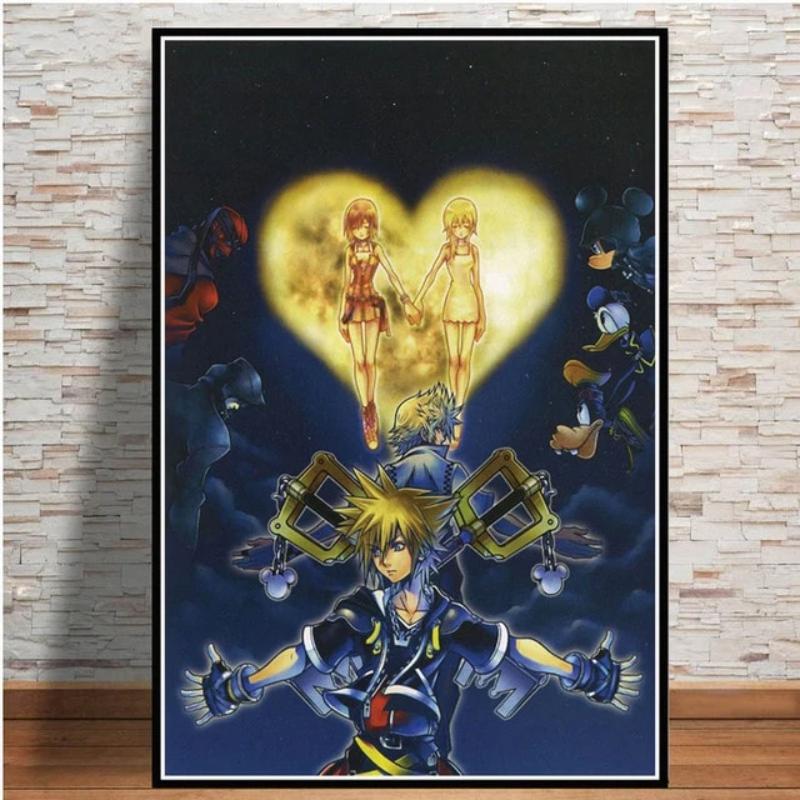 Mystical New Age Anime Video Game - Leinwand Wandkunst Gemälde