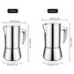 Italienische Espressomaschine Fraser (2 Kapazitäten)