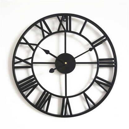 3D Große römische Ziffern Wanduhr Home