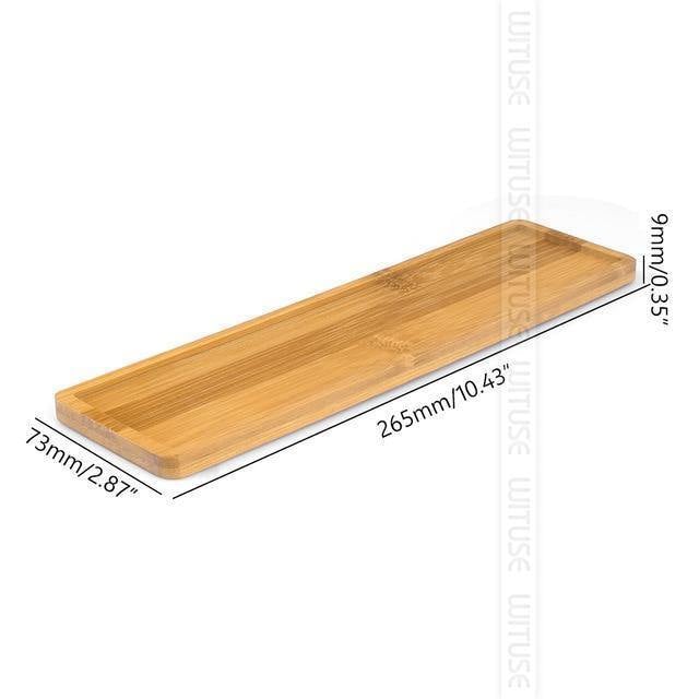 Frendorf | EcoTray Bambus Untersetzer für Blumentöpfe | Natürliche Pflanzenunterlagen in Verschiedenen Formen & Größen