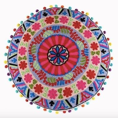 Frendorf | Zenify Glow Mandala Kissenbezug | Boho Deko | Weich & Pflegeleicht | Perfekt für Zuhause