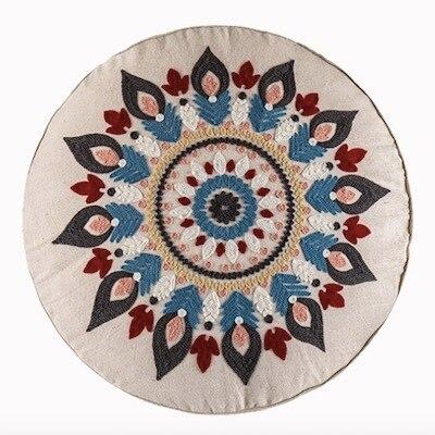 Frendorf | Zenify Glow Mandala Kissenbezug | Boho Deko | Weich & Pflegeleicht | Perfekt für Zuhause