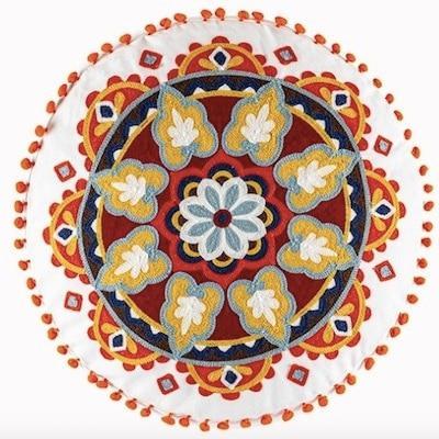 Frendorf | Zenify Glow Mandala Kissenbezug | Boho Deko | Weich & Pflegeleicht | Perfekt für Zuhause