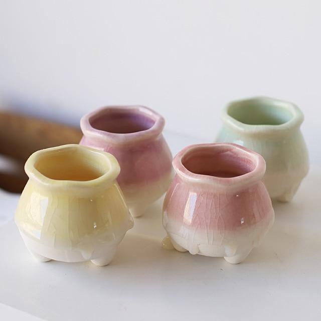 Frendorf | Driplette Marshmallow-Tropf-Pflanzgefäße | Moderne Designs | Bunte Pflanzgefäße für Zuhause