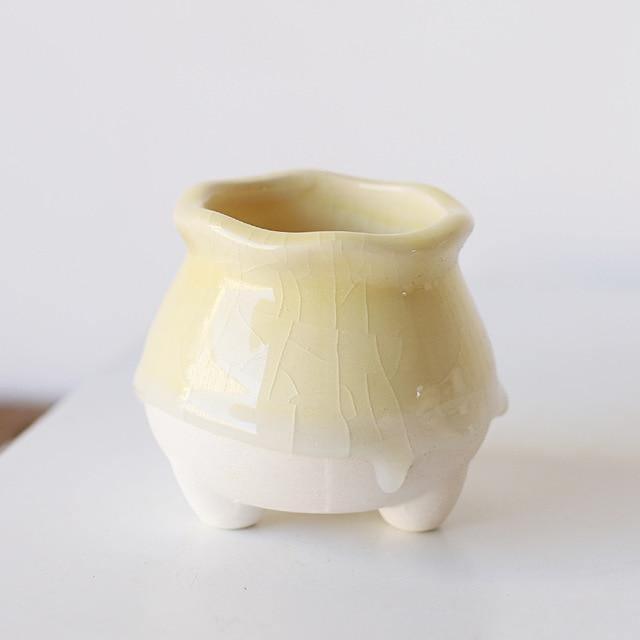 Frendorf | Driplette Marshmallow-Tropf-Pflanzgefäße | Moderne Designs | Bunte Pflanzgefäße für Zuhause
