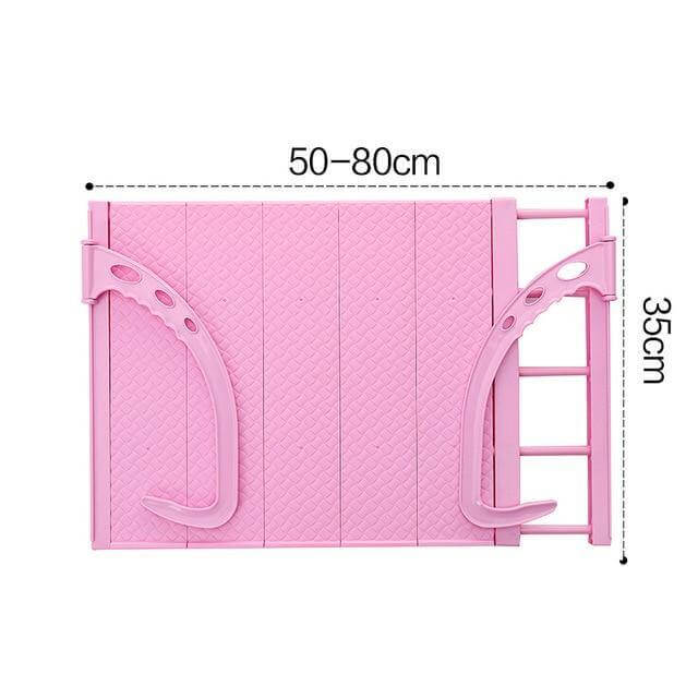 Frendorf | Balkon Faltbarer Kleiderhänge Trockenständer Organizer