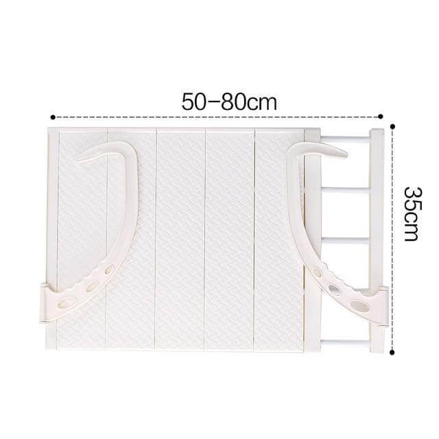 Frendorf | Balkon Faltbarer Kleiderhänge Trockenständer Organizer