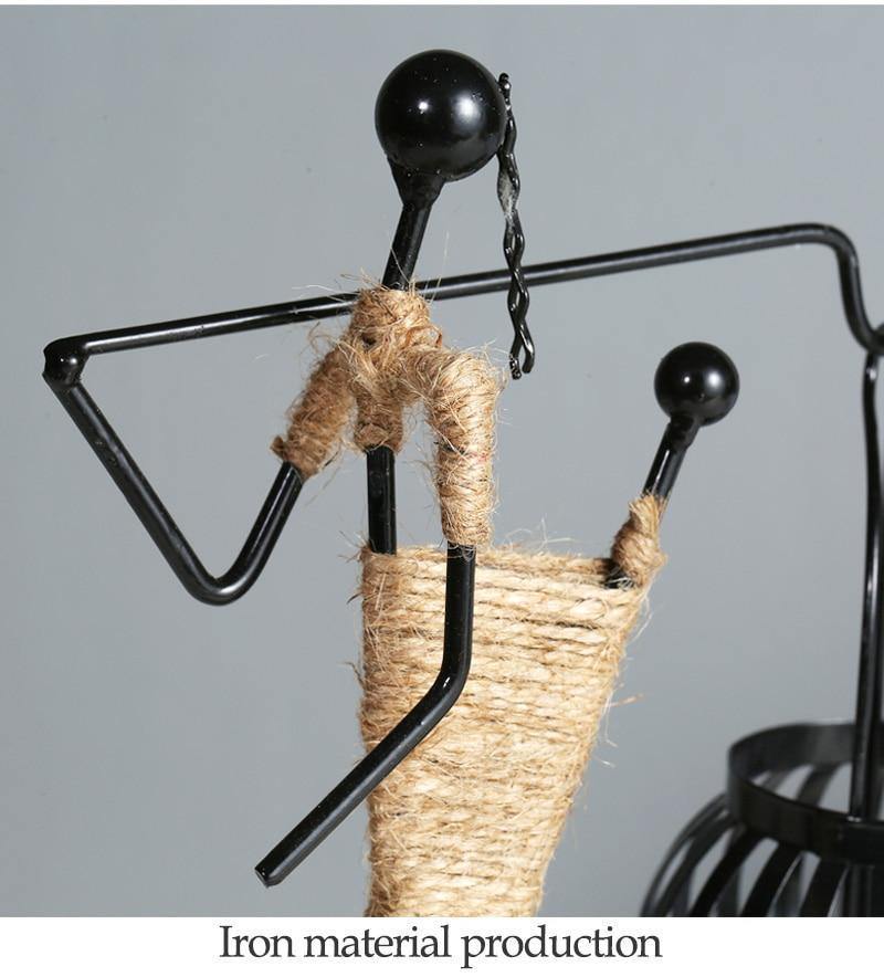 Frendorf | ArtisanForm Skulpturaler Kerzenständer | Moderner Kerzenhalter aus Stahl