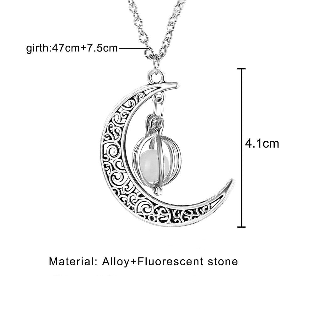 Frendorf | Glow Mondstein Kette️ | Schmuck