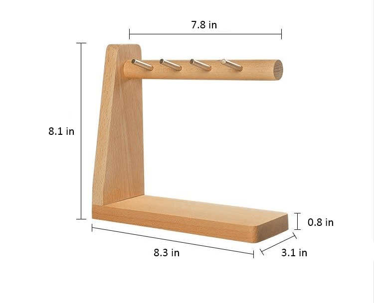 Frendorf | KeyBranch Schlüsselhalter Ständer | Mehrzweck Schlüssel Organizer | Modernes Design für Flur & Büro