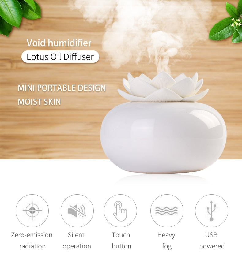Lotus Ceramic Simplicity Aroma Luftbefeuchter
