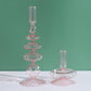Nordic Stylischer Blasen-Glas Kerzenhalter