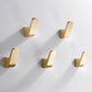 Lauren Golden Brass Kleider Wandhaken