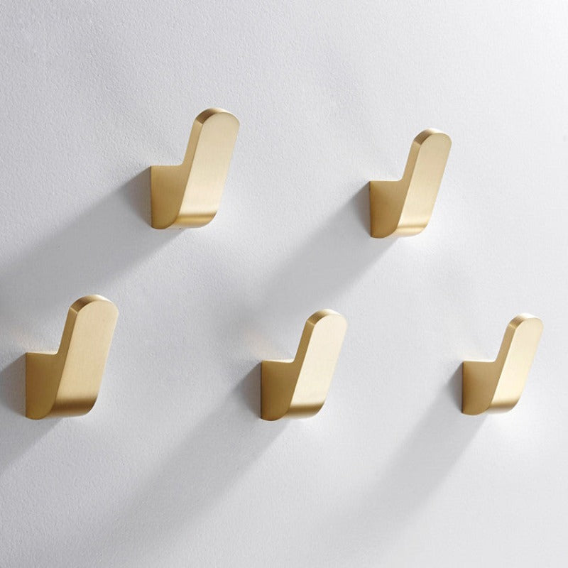 Lauren Golden Brass Kleider Wandhaken