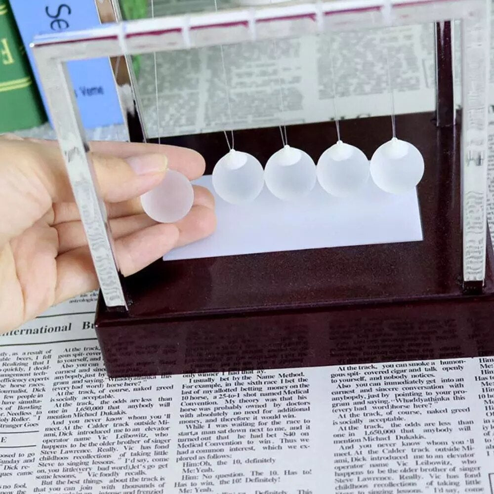 Newtons Pendel Led Bunte Wissenschaftsspielzeug