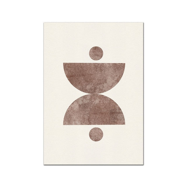 Frendorf | Bogen abstrakte Leinwand Wandkunst