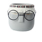 Frendorf | FaceArt Keramik Blumentopf mit Brille & Stirnband | Modernes Design | Dekorative Pflanzenvase