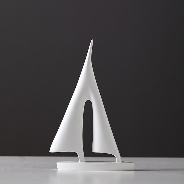 Segelboot Dekorative Figurine