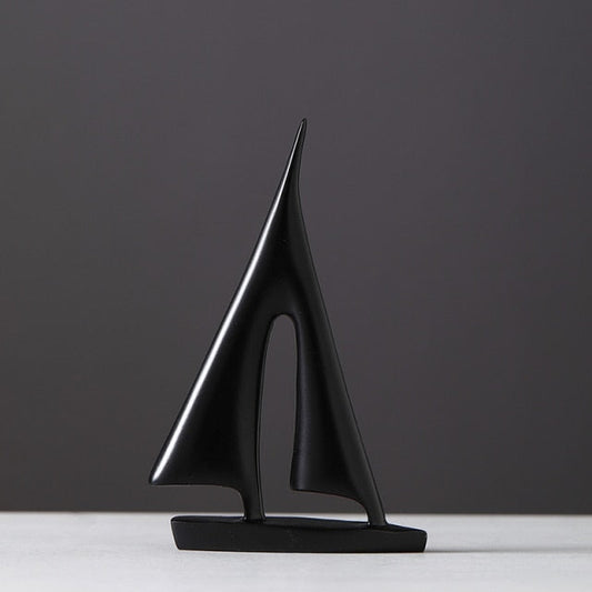 Segelboot Dekorative Figurine