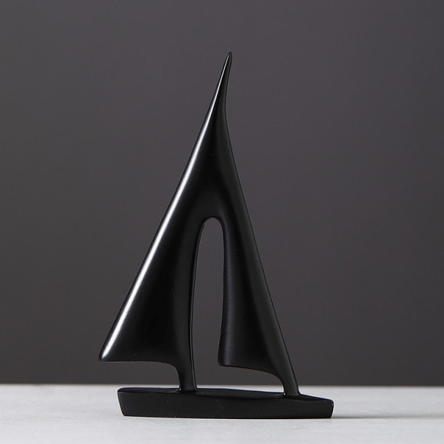 Segelboot Dekorative Figurine