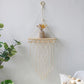 Frendorf | SwingNest Makramee Hängeregal aus Holz | Handgefertigt | Boho Deko | Vielseitig & Stilvoll