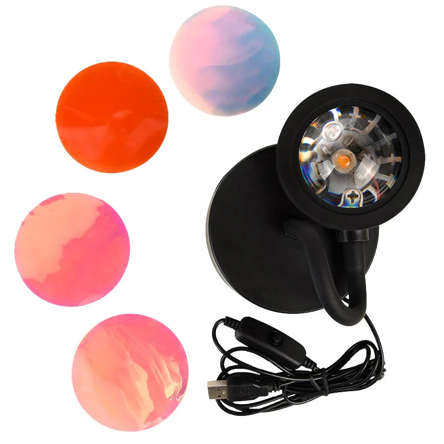 Frendorf | Sunset Lampe mit 4 Farben - GlowSphere