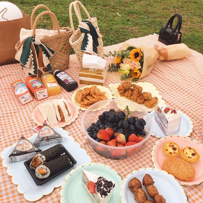 Clementine Gingham Picknickdecke