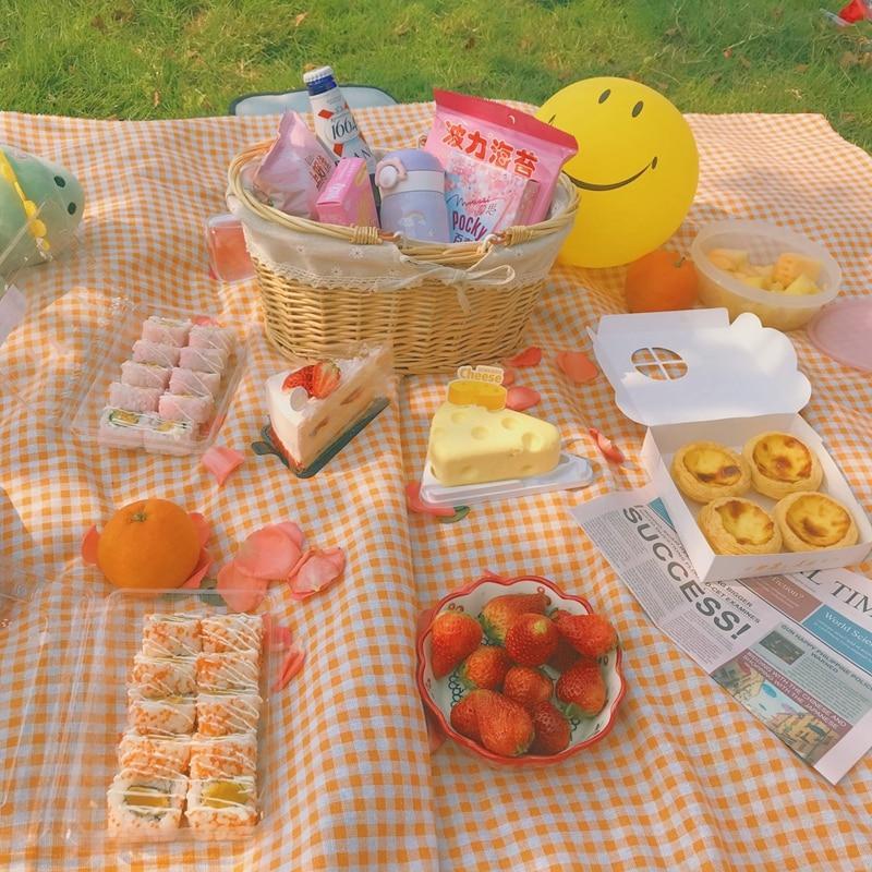 Clementine Gingham Picknickdecke