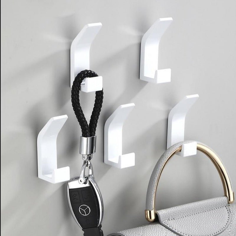 Aviro Aluminium Wandhaken Schwarz/Weiß - Moderne Dekorative Garderobenhaken