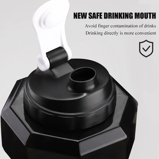 Frendorf | 2.2L Kreative Wasser Kurzhantel Flasche