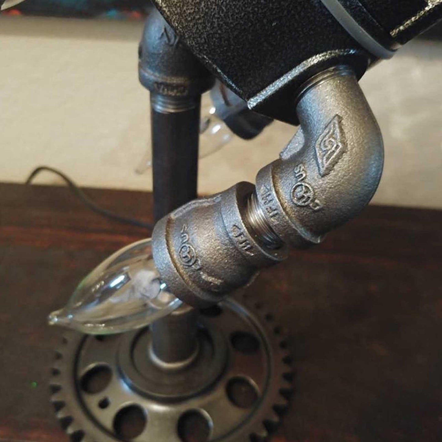 Raketenraum Industrie Vintage Lampe