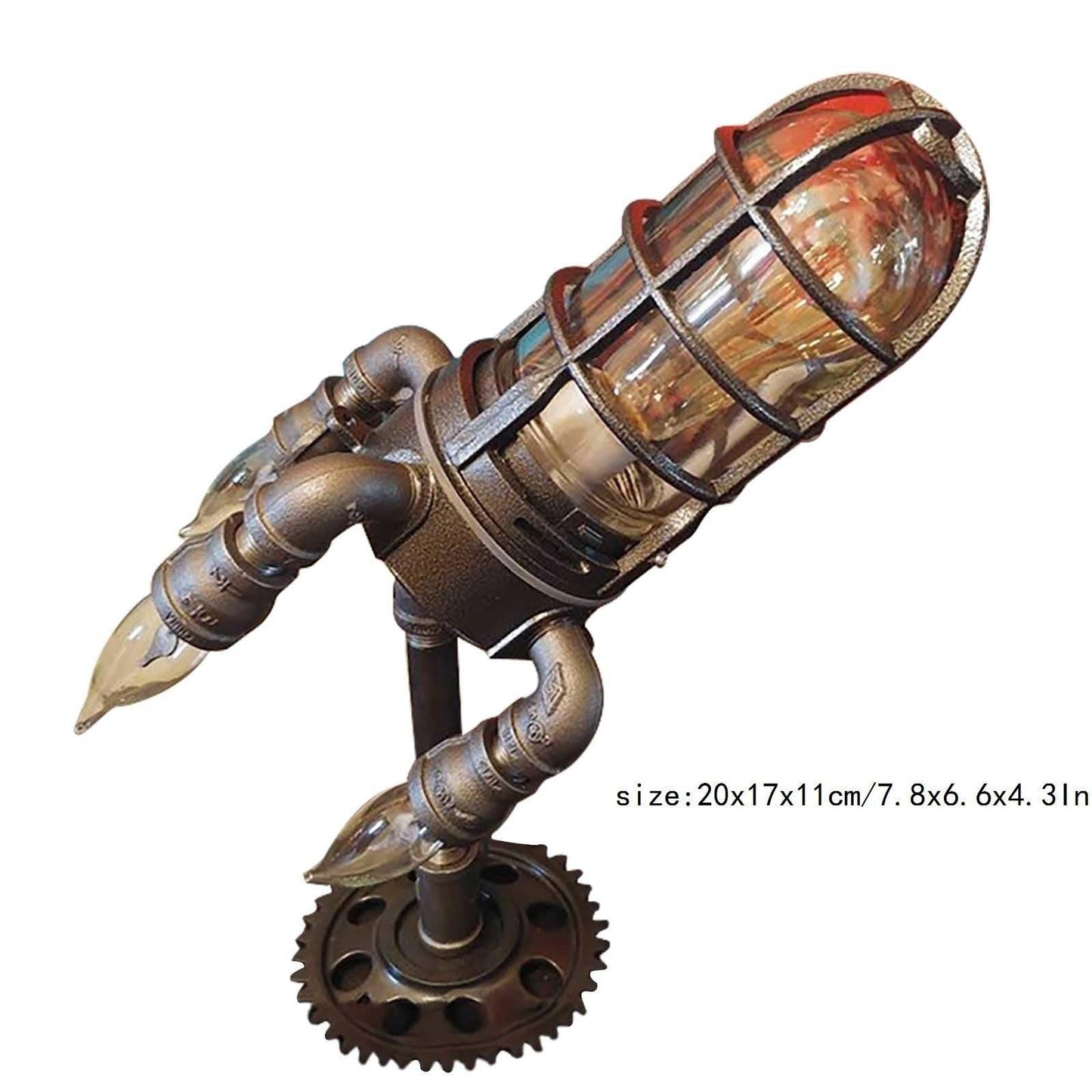 Raketenraum Industrie Vintage Lampe