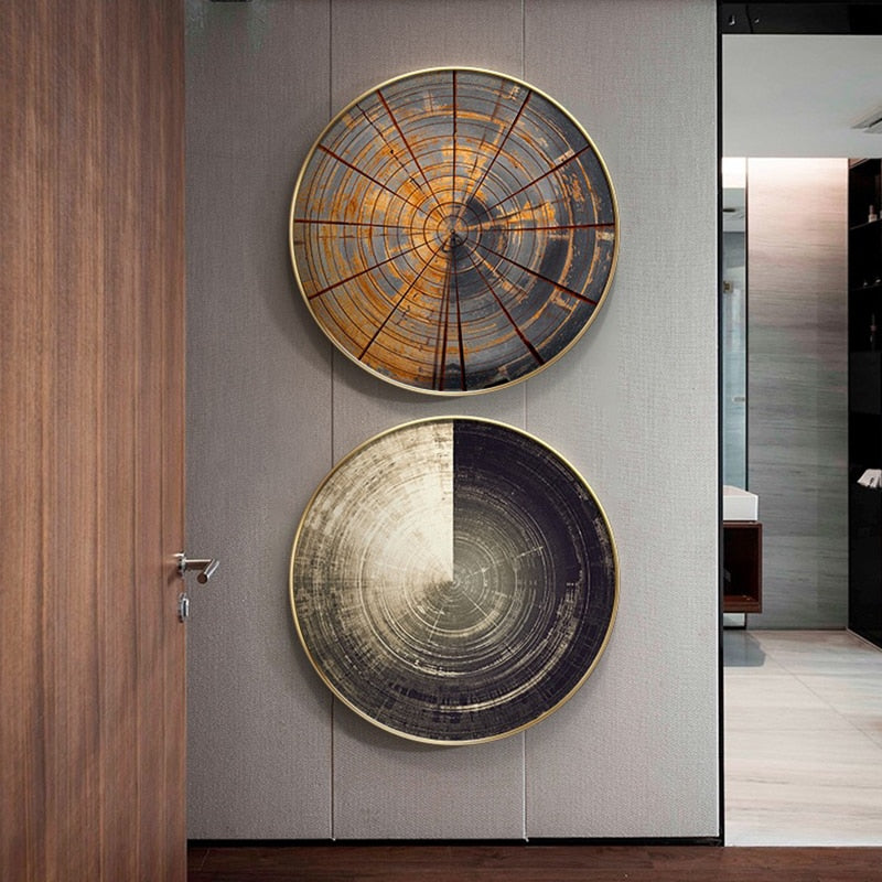 Industria Circular Leinwanddruck