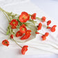 Frendorf | BloomCharm Künstliche Blumen Deko | Realistische Mohnblumen | Verschiedene Farben & Größen