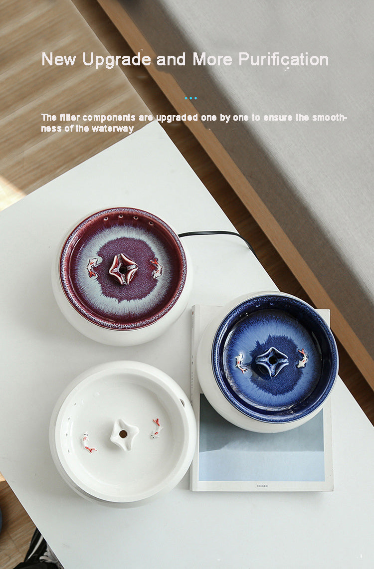 Frendorf | Automatische Keramische Intelligente Haustier-Wasserfontäne