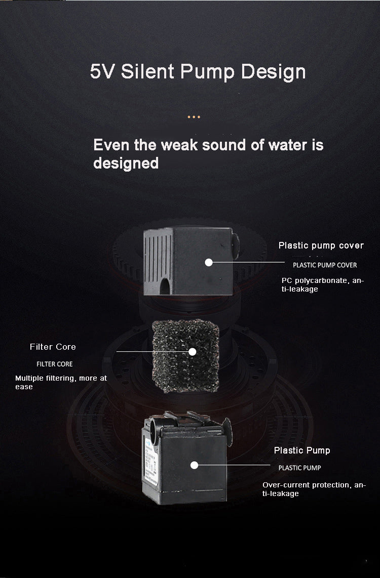 Frendorf | Automatische Keramische Intelligente Haustier-Wasserfontäne