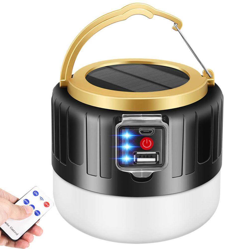 Wetterfeste Solar wiederaufladbare Camping LED Lampe