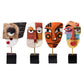 Abstract Pop Art Gesicht Home Skulptur