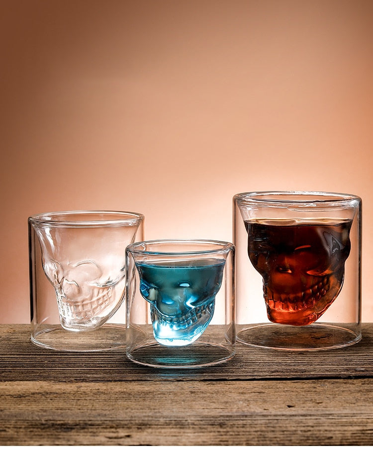 Frendorf | WhisprDuo Doppelwand-Whiskeyglas | Hohles Design | Isoliertes Glas für Drinks